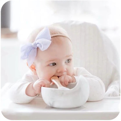 Bopoobo Silicone Baby Feeding Bowl Tableware for Kids Waterproof Suction Bowl BPA Free Children's Dishes Kitchenware Baby Stuff - Eloy Royal