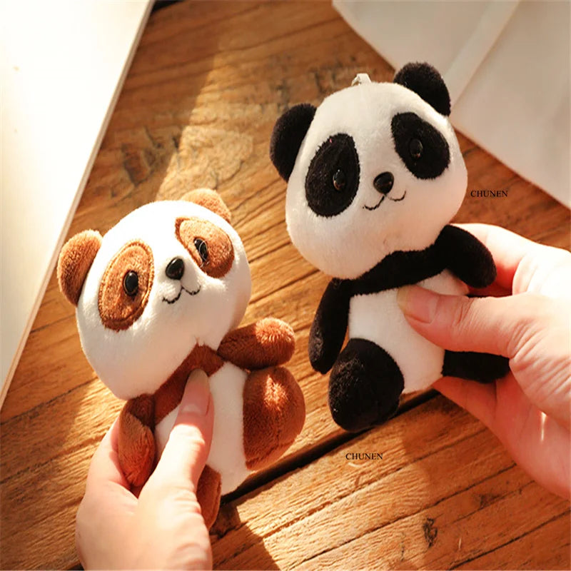 Multi Designs, Panda Etc. 12CM Approx. Plush Stuffed Doll Toy , Penguin , Cat Plush Animal Toys - Eloy Royal