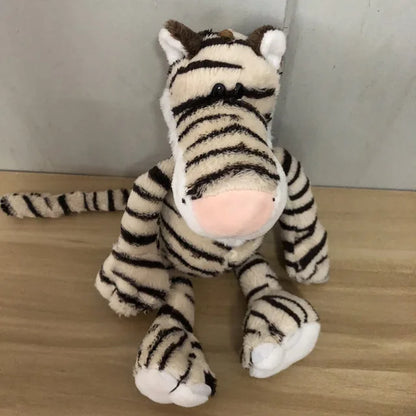 25CM Hot Sale Popular Lion Elephant Giraffe Monkey Stuffed Plush Doll Jungle Series Stuffed Animal Toys for Kids Children Gift - Eloy Royal