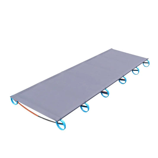 Camping Folding Bed Ultralight Single Tent Cot Portable Sleeping Bed Alloy Frame - Eloy Royal