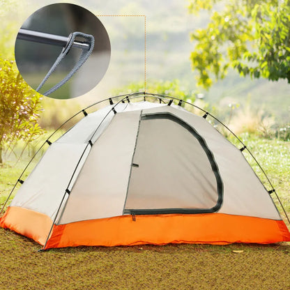 Hewolf 1595 Outdoor Double Layer Ultralight Aluminum Pole Waterproof Windproof Camping Tent 2.51KG Beach Barraca - Eloy Royal