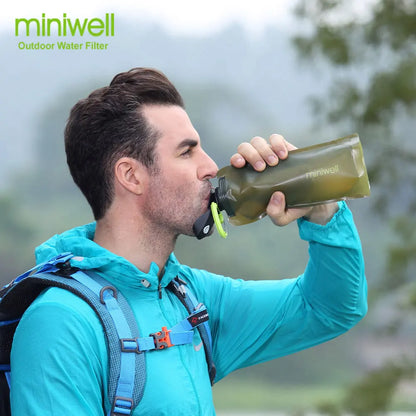 Miniwell Survival Outdoor Camping & Hiking Portable Water Purification - Eloy Royal