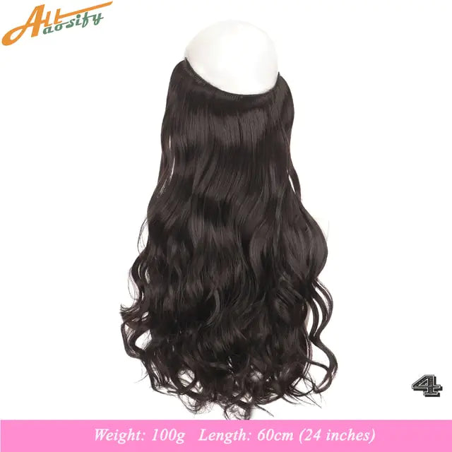 Synthetic No Clip Artificial Hair - Eloy Royal