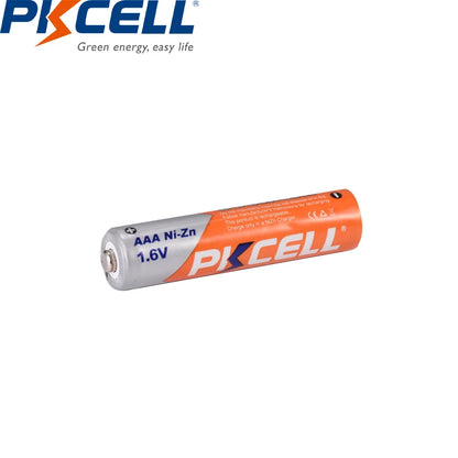 4PC PKCELL AAA Battery 900mWh 1.6V Ni-Zn AAA Rechargeable Batteries For Flashlight toys With 1Pcs Battery Box for AA AAA Battery - Eloy Royal