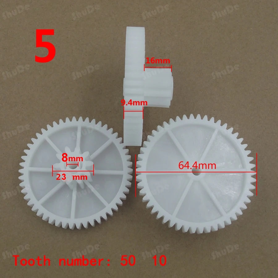 RS380 RS550 motor  gear box plastic gear for electric motor plastic gears for toys 2pcs - Eloy Royal