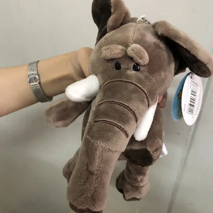 25CM Hot Sale Popular Lion Elephant Giraffe Monkey Stuffed Plush Doll Jungle Series Stuffed Animal Toys for Kids Children Gift - Eloy Royal