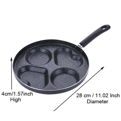 New Non-stick Omelet Pan for Eggs Cake Ham Frying Pans No Oil-smoke Grill Pan Cooking Pot Kitchenware Tools - Eloy Royal