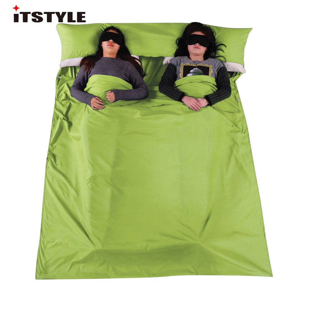 Separator Sleeping Bag for Liner Single Double Envelope Bags,Travel Hotel Camping,Cotton - Eloy Royal