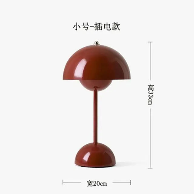 Danish Touch Rechargeable Mushroom Lamp - Eloy Royal