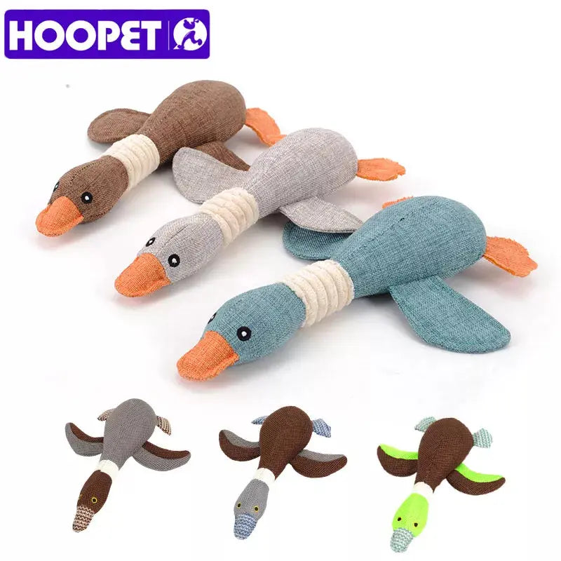 HOOPET Pet Dog Dayan Sound Toys Solid Resistance To Bite Playable High Quality Blue Gray Brown Funny Pet Toy - Eloy Royal