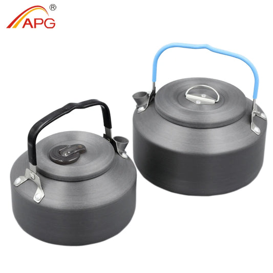 APG ultralight 1200ml camping kettle or 700ml outdoor camping hiking cookware - Eloy Royal