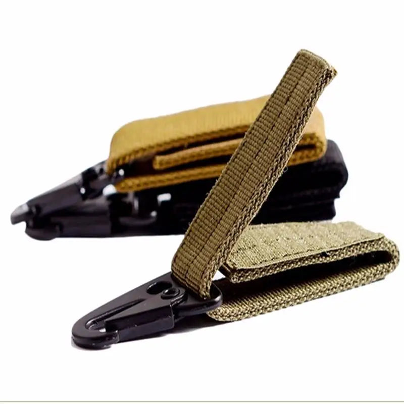 1PC  Carabiner High Strength Nylon Key Hook MOLLE Webbing Buckle Hanging System Belt Buckle Hanging Camping Hiking Accessories - Eloy Royal