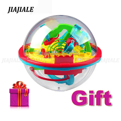 100 Steps 3D puzzle Ball Magic Intellect Ball with gift educational toys Puzzle Balance Logic Ability Game For Children adults - Eloy Royal