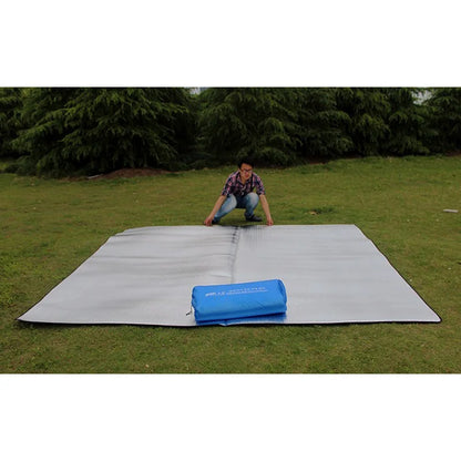 Ultralight Waterproof Camping Mat Picnic Blanket Beach Mattress Sleeping Pad Aluminum Foil EVA Foam Mat Outdoor Tent Footprint - Eloy Royal