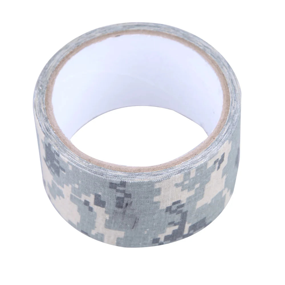 5cm*5m Camouflage Tape Outdoor Grass Camo ACU Hunting Camping Wrap Tape Waterproof Super Strong Adhesive Tape Outdoor Tools - Eloy Royal