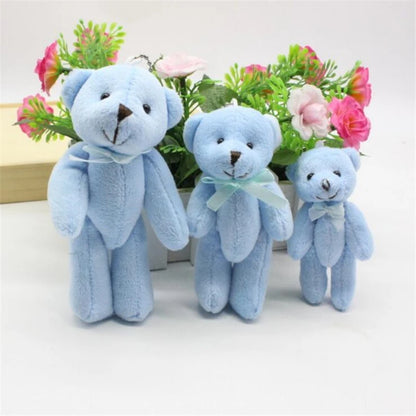 50Pcs 8cm 11cm Bow Tie Joint Teddy Bear Plush Toys Gift, DIY Creative Handmade Jewelry Accessories - Eloy Royal