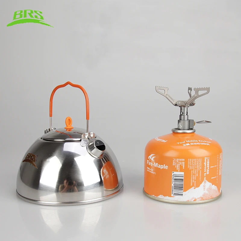 BRS Titanium Gas Stove Outdoor Camping Cooking Ultralight Burner Furnace Only 25g BRS-3000T - Eloy Royal