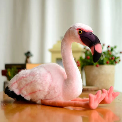 Collection American Caribbean Flamingo Kids Plush Toys Stuffed Animals Dolls Simulation Lovely Baby Christmas Gifts Lifelike - Eloy Royal