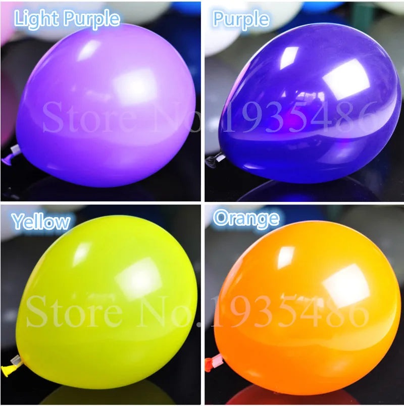 Wholesale 100 pcs / lot Latex Round Balloons Thicken 12 inch 2.8 g wedding birthday party supplies kids toys - Eloy Royal