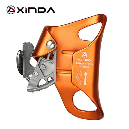 XINDA Outdoor Camping Rock Climbing Chest Ascender Safety Rope Ascending Anti Fall Off Survival Vertical Rope Climbing Equipment - Eloy Royal