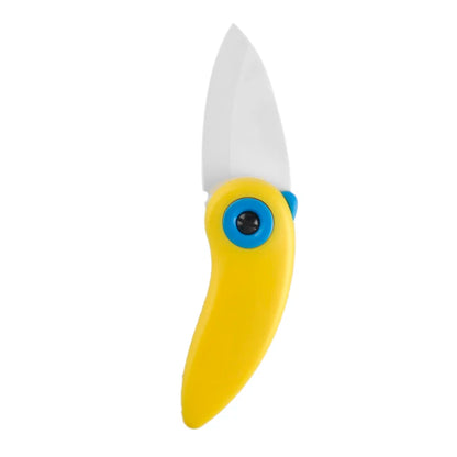 Fashion Cute Bird Shape Ceramic Kitchen Pocket Knife Kitchenware Tools For Cut Fruit Sharp Gift Mini Knives 4 Color Choice - Eloy Royal