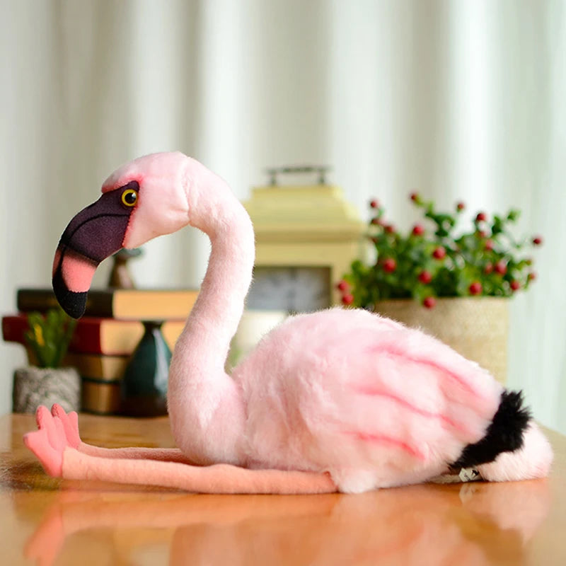 Collection American Caribbean Flamingo Kids Plush Toys Stuffed Animals Dolls Simulation Lovely Baby Christmas Gifts Lifelike - Eloy Royal