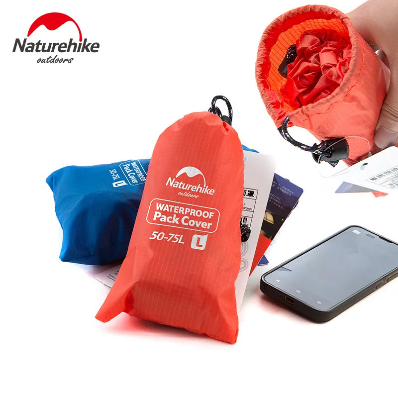 NatureHike Climbing Bags Cover Waterproof Rain Cover For Backpack Travel Camping Hiking Cycling Mountaineering Dust Covers - Eloy Royal