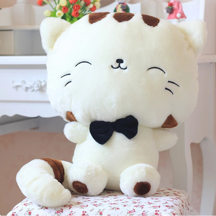 45CM Lovely Big Face Smiling Cat Stuffed Plush Toys Brinquedos - Eloy Royal