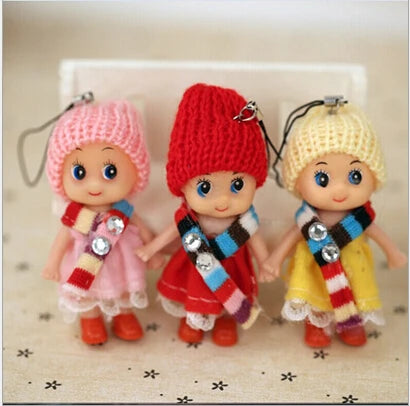 6pcs hot sale 8cm Kids Toys Soft Interactive Baby Dolls Toy Mini Doll For boys and  Girls - Eloy Royal