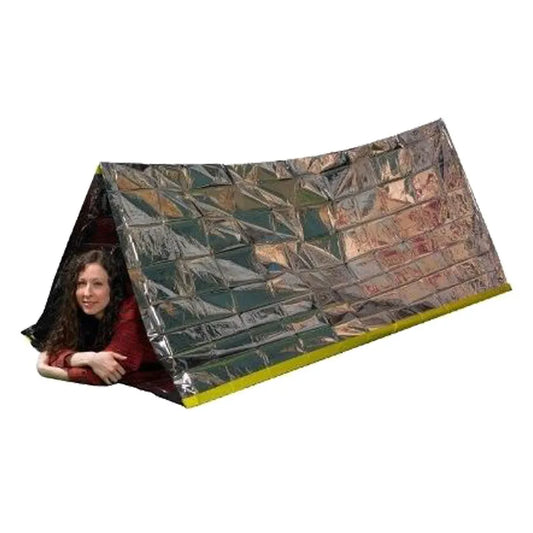 Argent Emergency Shelter Tent Outdoor Ultralight Portable Camping SOS Shelter Mylar Emergency Tube Tent First Aid Gear - Eloy Royal