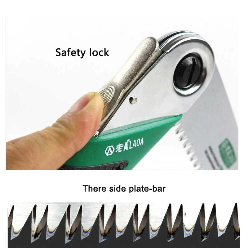 LAOA Garden Saw Pruner Secateurs Pruning SK5 Gardening Serra Camping Saws Foldable Sharp Tooth DIY Woodworking Hand Tool - Eloy Royal