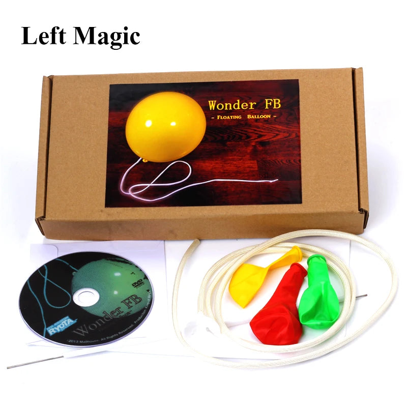 Wonder Floating Balloon By RYOTA ( DVD+GIMMICK ) - Magic Tricks FB Magic Balloon Props Stage Illusion Comedy Toys For Party - Eloy Royal