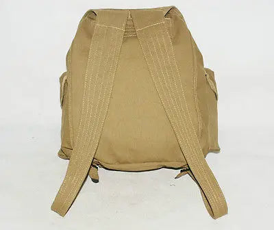 WW2 Collectable Tactical US Army Military Haversack Cotton Webbing Backpack Double Shoulder Pack For Travel Camping - US009 - Eloy Royal