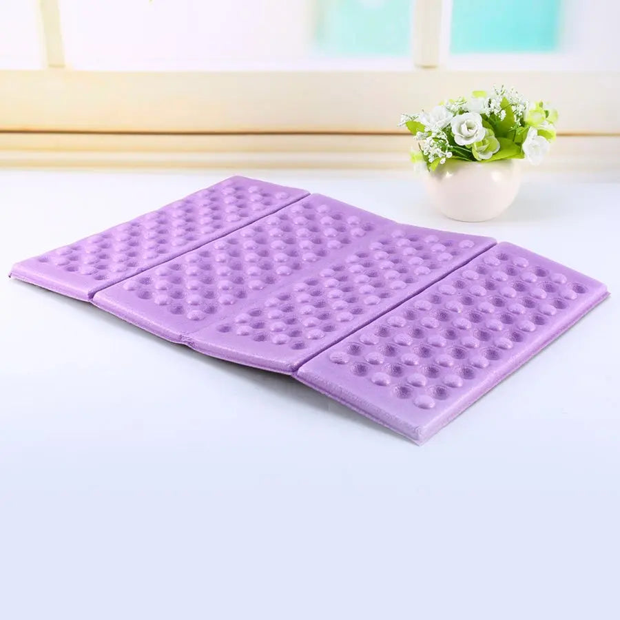 Outdoor Camping Mat Foam Pad Chair Cushion Foldable Foam Portable Moisture-proof Travel Hiking Picnic Beach Mat Pad - Eloy Royal