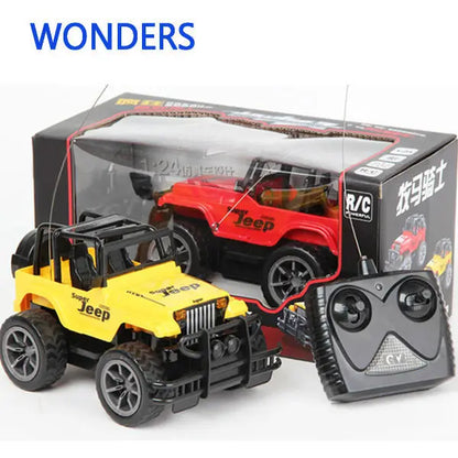 Super Toys 1:24 Jeep large remote control cars 4CH remote control cars toys rc car electric for kids gift - Eloy Royal