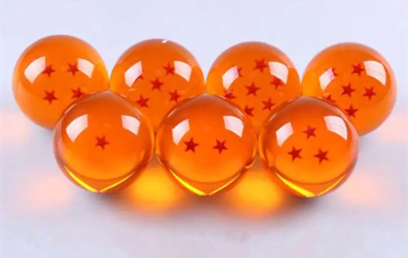 Crystal Balls 4.5CM 7 Stars Set of 7 PCS Balls Complete Set New Classic Action Figures Toys - Eloy Royal