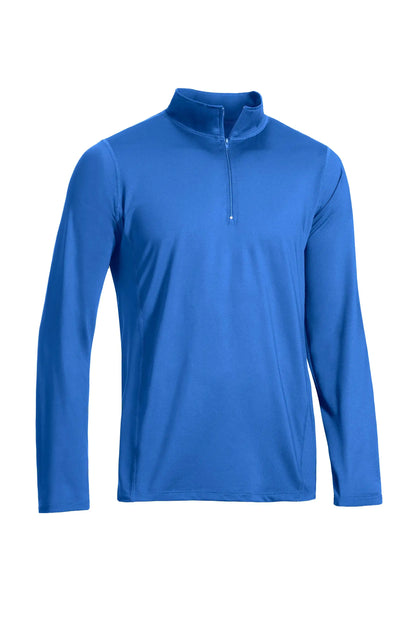 Men's Quarter Zip Track Suit Pullover Top