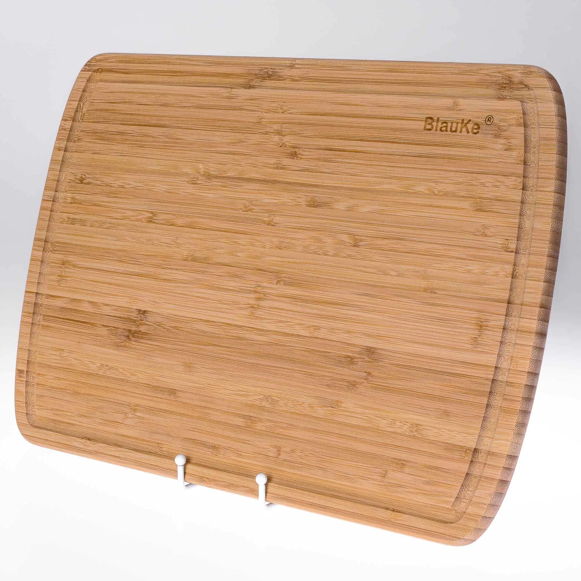 Extra Large Wood Cutting Board 18x12 inch - Butcher Block with Juice Groove, Serving Tray - Wooden Chopping Board for Kitchen - Eloy Royal