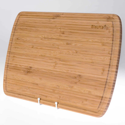 Extra Large Wood Cutting Board 18x12 inch - Butcher Block with Juice Groove, Serving Tray - Wooden Chopping Board for Kitchen - Eloy Royal