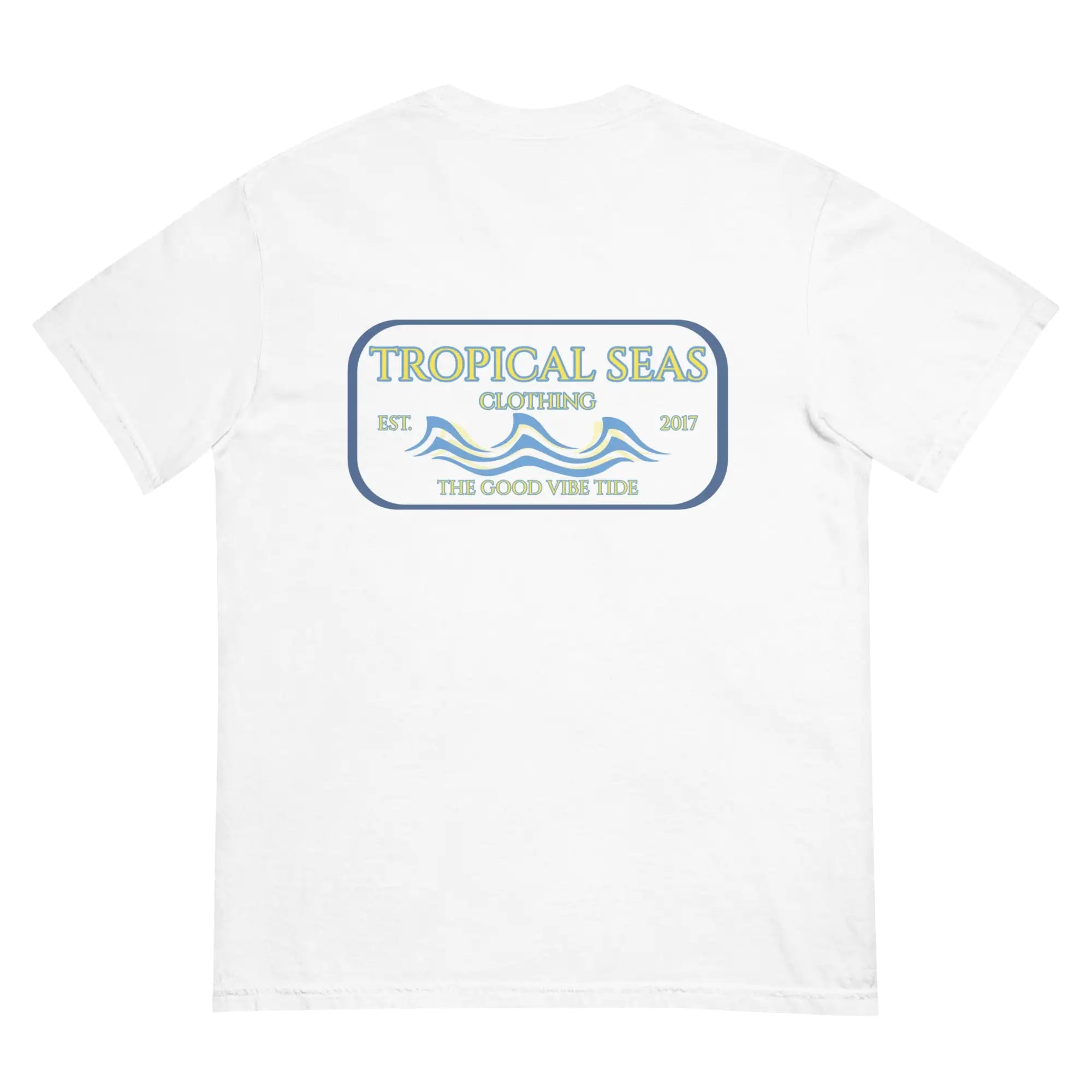 Men's Tropical Set Heavyweight T-shirt White L