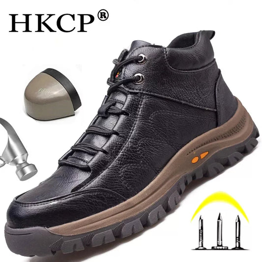 Men Safety Shoes Indestructible Work Sneakers Steel Toe Protection Shoes Anti-smashin Work Shoes Safety Boots Men Shoes Footwear - Eloy Royal