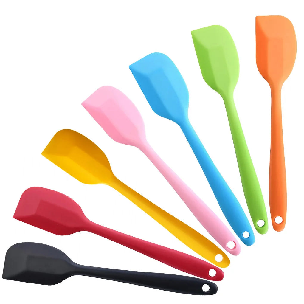 1pcs Kitchen Silicone Cream Butter Cake Spatula Mixing Batter Scraper Brush Butter Mixer Cake Brushes Baking Tool Kitchenware - Eloy Royal