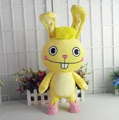 Happy Tree Friends Plush Dolls Nutty Flippy Handy Petunia Flaky Lifty Shifty Sniffles Giggles HTF Figure Toys 40cm Pillow - Eloy Royal