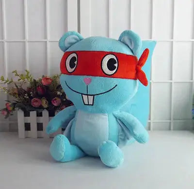 Happy Tree Friends Plush Dolls Nutty Flippy Handy Petunia Flaky Lifty Shifty Sniffles Giggles HTF Figure Toys 40cm Pillow - Eloy Royal