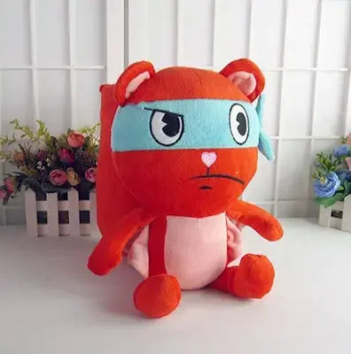 Happy Tree Friends Plush Dolls Nutty Flippy Handy Petunia Flaky Lifty Shifty Sniffles Giggles HTF Figure Toys 40cm Pillow - Eloy Royal