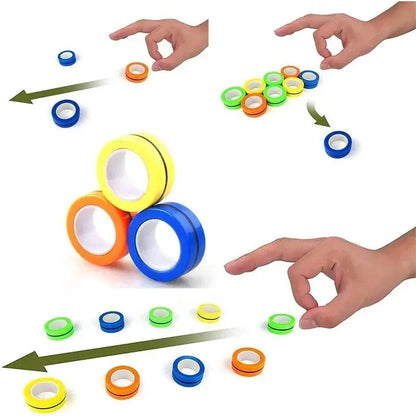 3Pcs Magnetic Rings Anti-Stress - Eloy Royal