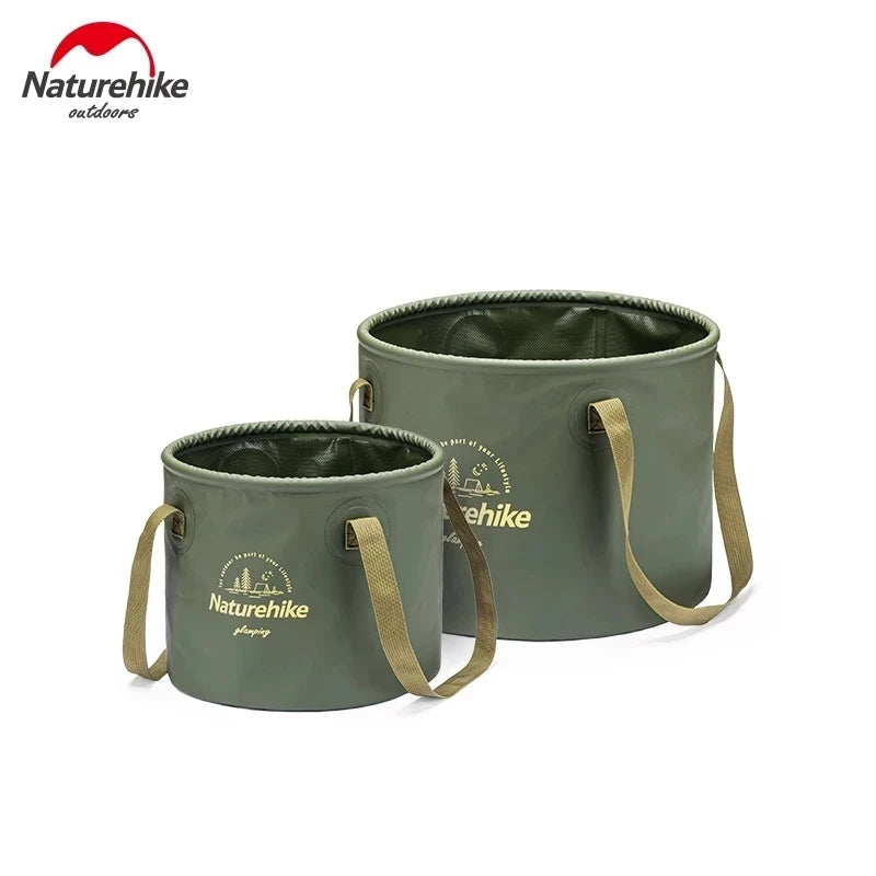 Naturehike NEW Folding Bucket Waterproof Foldable Water Sink Bucket Portable Travel Foldable Basin Camping Hiking Storage Bucket - Eloy Royal