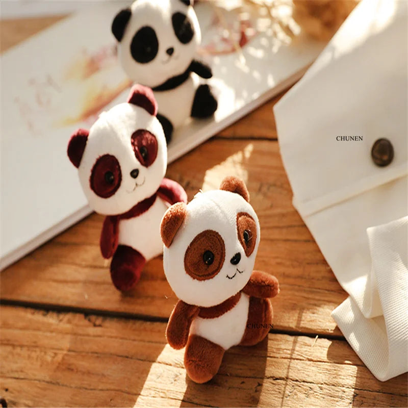 Multi Designs, Panda Etc. 12CM Approx. Plush Stuffed Doll Toy , Penguin , Cat Plush Animal Toys - Eloy Royal