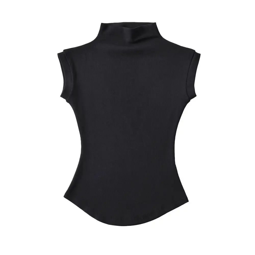 Women's Half Turtleneck Top - Eloy Royal