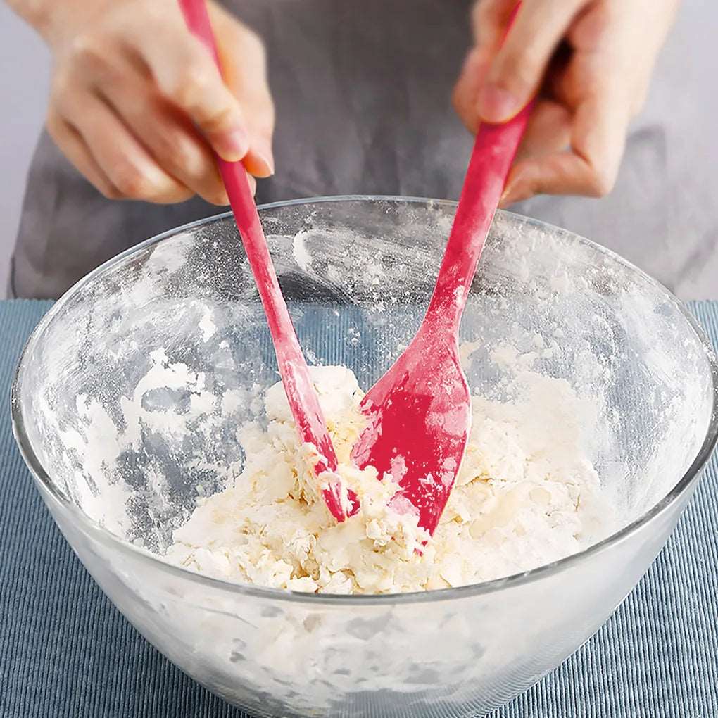 1pcs Kitchen Silicone Cream Butter Cake Spatula Mixing Batter Scraper Brush Butter Mixer Cake Brushes Baking Tool Kitchenware